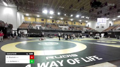 150 lbs Consi Of 8 #2 - Aharon Bloshuk, Academy Of The New Church vs John Jurkovic, Gilman School