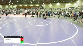66 lbs Quarterfinal - Tatum Quadt, Elk Grove Wr Acd vs Cadence Hunderman, Gold Rush Wrestling