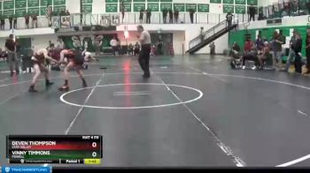 132 lbs Round 1 - Deven Thompson, Star Valley vs Vinny Timmons, Powell