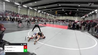 69 lbs 2nd Place - Coltyn Schaefer, Southwest Hammers vs Memphis Burson, Stout Wr Acd