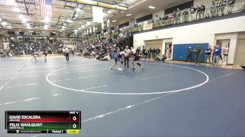 157 lbs Cons. Round 1 - David Escalera, Arcadia vs Felix Wahlquist, River Falls