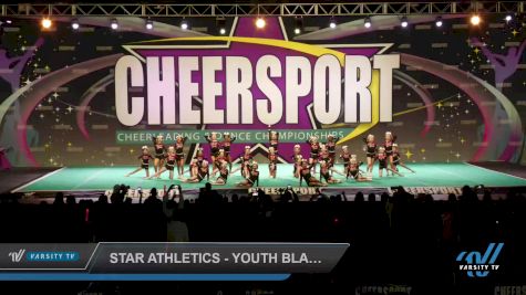 Star Athletics - Youth Black [2022 L1 Youth - Medium] 2022 CHEERSPORT National Cheerleading Championship