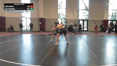 165 lbs Semifinal - Luke Sipes, North Carolina vs Leo Contino, West Virginia