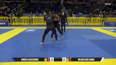 Melanie Renee Cimino vs Jennifer Leigh Schubel 2025 Pan IBJJF Jiu-Jitsu No-Gi Championship