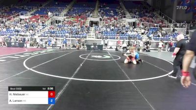 152 lbs Cons 64 #1 - Henry Niebauer, Wisconsin vs Andrew Larson, Minnesota