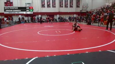 165 lbs Quarterfinal - Graham Gambrall, Oregon State vs Seiya Thompson, Southern Oregon