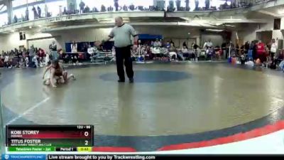 86 lbs Cons. Round 2 - Titus Foster, New Haven Wrestling Club vs Kobi Storey, Indiana