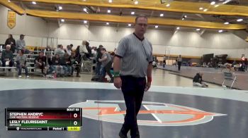 197 lbs Champ. Round 1 - Stephen Andryc, Case Western Reserve vs Lesly Fleurissaint, Defiance