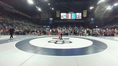 100 lbs Cons. Sub-quarters - Isabella Cullen, Missouri vs Cidney Schaffer, Pennsylvania