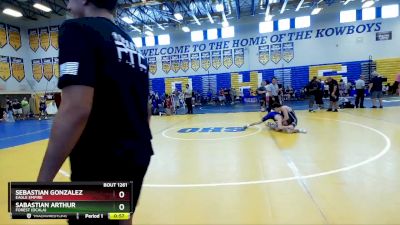 106 lbs Cons. Round 2 - Sebastian Gonzalez, Eagle Empire vs Sabastian Arthur, Forest (Ocala)