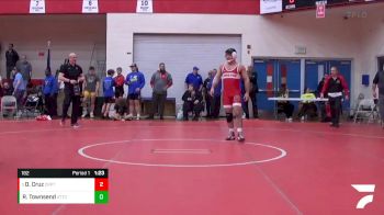 182 lbs Quarterfinal - Orlando Cruz, Crown Point vs Ray Townsend, Attica