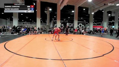 55 lbs Cons. Round 2 - Gabriel Camacho, Vasky Bros\Pitman Wrestling Club vs Mateo Gallegos, M2 Training Center