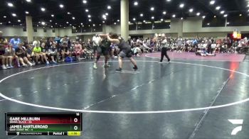 285 lbs Round 2 (6 Team) - Gabe Millburn, BRAWL Black vs James Hartleroad, Gulf Coast WC