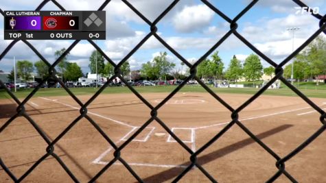 Replay: Cal Lutheran vs Chapman | Apr 26 @ 3 PM