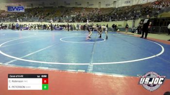 155 lbs Consi Of 8 #2 - Carter Robinson, Pawnee Wrestling Club vs Elijah PETERSON, Darko Valley Wolfpak