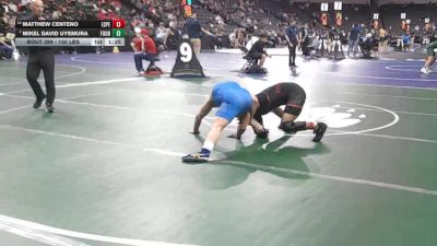 150 lbs Round Of 16 - Matthew Centeno, Esperanza (SS) vs Mikel David Uyemura, Fountain Valley (SS)