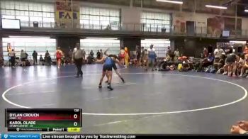 120 lbs Placement Matches (16 Team) - Karol Olade, Storm Center vs Dylan Crouch, CIAW