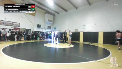 112 lbs Champ. Round 2 - Joseph Sarafin, Red Star Wrestling Academy vs Jovani Alfaro, Mendota Wrestling Club