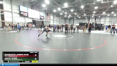 101-108 lbs Round 3 - Monte McKee, Okanogan Underground WC vs Omareante-Jarron Russell, Team Aggression WC