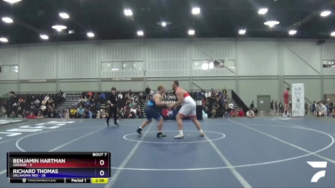 285 Lbs Semis And 1st Wrestleback 8 Team Benjamin Hartman Oregon Vs