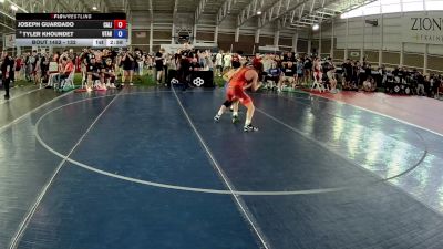 138 lbs Champ. Round 1 - Joseph Guardado, California vs Tyler Khoundet, Utah