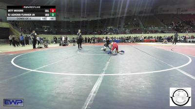 96 lbs Consi Of 4 - Jett Moore, Collinsville Junior High vs Ej Adkins-Turner Jr, Union JH