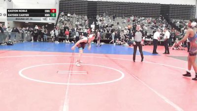 128-I lbs Round Of 16 - Easton Noble, CRWA vs Kayden Carter, Northern Delaware Wrestling Academy