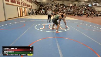 190 lbs Cons. Round 6 - Ian Yellowhair, Page High School vs Derek Fong, Horizon