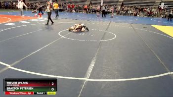 85 lbs Quarterfinal - Trevor Wilson, Grand Rapids vs Braxton Petersen, TMBWWG