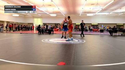 125 lbs Semis - Kendrick Salcido vs Garth Wara