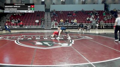 141 lbs Round Of 32 - Geoffrey Whelan, George Mason vs Luke Satriano, West Virginia