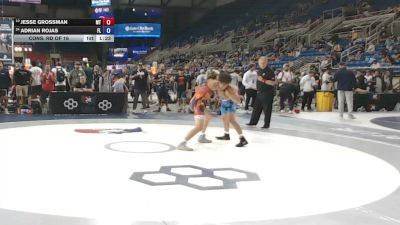 120 lbs Cons. Rd Of 16 - Jesse Grossman, Montana vs Adrian Rojas, Florida