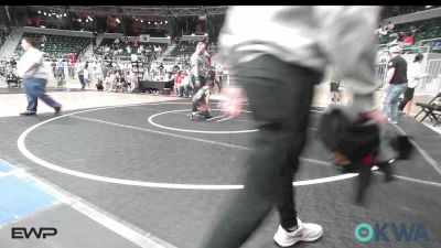 57 lbs 2nd Place - Violet Jones, Honey Badgers Wrestling Club vs Emma Campbell, Tiger Trained Wrestling