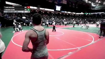 146 lbs Cons. Round 5 - Sam Mullen, MEN1 vs Mason Cline, BAB1