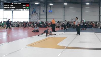 80 lbs Round 4 - 1:30pm Friday - Quintin Faull, Cali Red vs Carter Watson, PA Silver