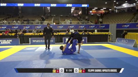 Felippe Gabriel Hipolito Griebel vs Alexander Romanovych Lapovok 2026 Pan Jiu Jitsu IBJJF Championship