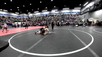 85 lbs Quarterfinal - Gunner Jackson, Tecumseh Youth Wrestling vs Parker Oliver, Weatherford Youth Wrestling