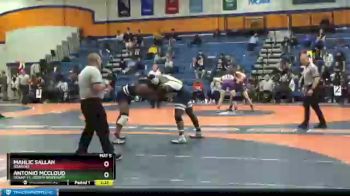 184 lbs Quarterfinal - Mahlic Sallah, Roanoke vs Antonio McCloud, Mount St. Joseph University