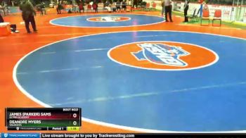 6 lbs Champ. Round 1 - DeAndre Myers, Valdosta vs James (Parker) Sams, Glynn Academy
