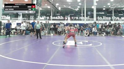 115 lbs 3rd Place - Anthony Riotto, Carpe Diem - HSC vs Jon Tutku, VHW Blue - HSC