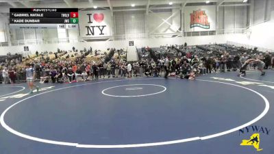 102 lbs Quarterfinal - Gabriel Natale, Tri-State Wrestling Club (Hudson Valley) vs Kade Dunbar, Journeymen Wrestling Club