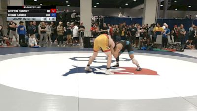 65 kg Champ. Rd Of 128 - Griffin Heeney, Illinois vs Diego Garcia, NM Bad Boyz