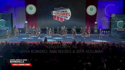 Central Jersey Allstars - Bombshells [2026 L6 Senior Large Semis] 2026 The Cheerleading Worlds