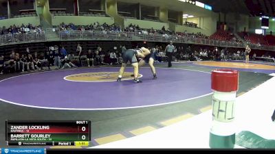 190 lbs Round 1 (6 Team) - Zander Lockling, Hastings vs Barrett Gourley, Papillion-La Vista South