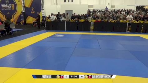 Evan Montgomery Johnstone vs Justin Lee 2024 World IBJJF Jiu-Jitsu No-Gi Championship