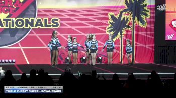 Triple Threat Cheer - Royal Stars [2026 L1 Junior - D2 - Small Day 2] 2026 Spirit Sports Grand Nationals