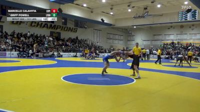 141 lbs Consi Of 16 #2 - Marcello Calavitta, Esperanza vs Griff Powell, Lyons Township (IL)