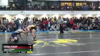 165 lbs Quarterfinal - Patrick McGraw, John Carroll University vs Zach Altman, Adrian College