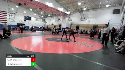 190 lbs Round Of 16 - Javier Mina-lewis, Sunset Park-PSAL vs Bogdan Selyomin, McKee-Staten Island Tech-PSAL
