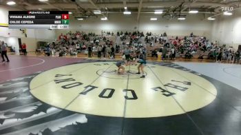 120 lbs Semifinal - MIA WILLIAMS, Hurst L.D Bell vs Erin Marquez, Princeton